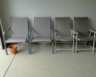 Outdoor chairs, or use them indoors too