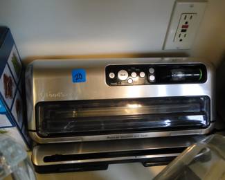 Food Saver, hence the Vacuum sealer bags three pictures back