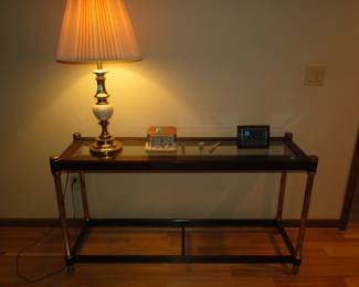 Sofa table? Entrance table? Perfect piece to create and outstanding bar area? YES! To all of the above. And this is really the Granddaddy of them all. One of the best we have every been witness too