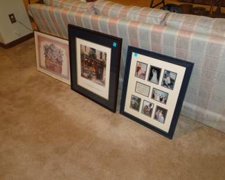 Framed pieces