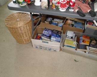 Boxes of books