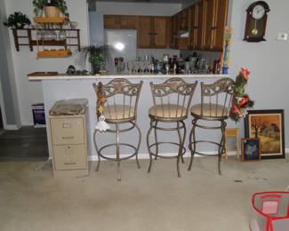 Thrice the barstools that we have