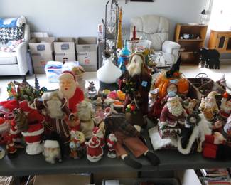 Lots and lots of Santas