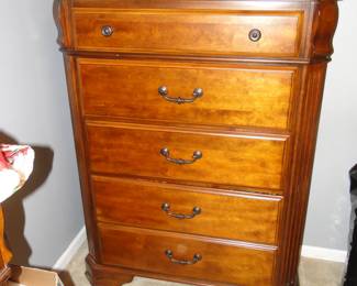 Tall dresser, not suitable for use as a buffet