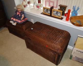 Wicker trunks