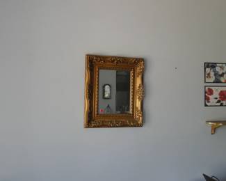 Small ornate mirror
