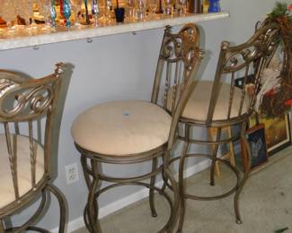 Barstools, thrice