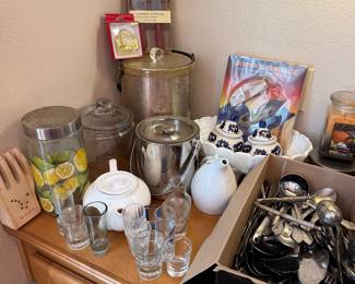 Shot Glasses, Tea Kettle