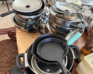 Pots, Pans, Cast Iron