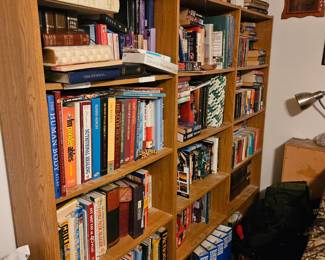 Paperback books $.75 cents , we have Bibles too