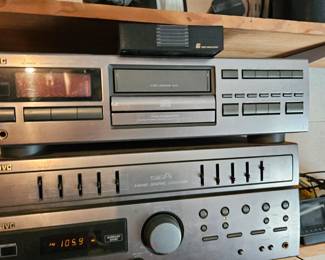 JVC stereo system with speakers $200
