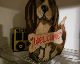 Homemade door stops