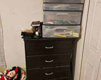 Black dresser $40