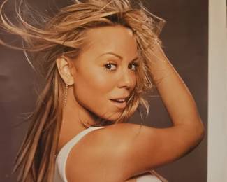 Vintage Mariah Carey poster $7