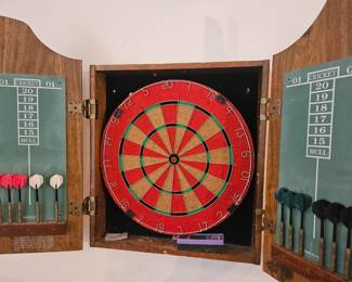 Dart board wall unit $40