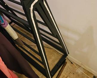 Queen size folding bed platform $75