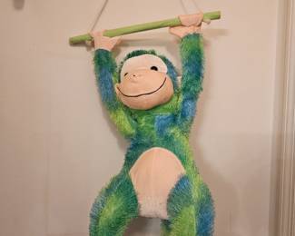 Hanging monkey $10