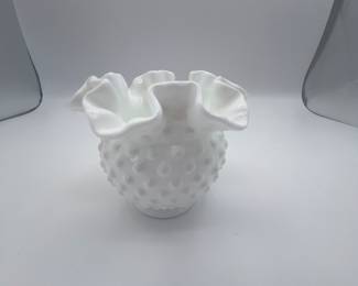 Fenton glass - White Milk Glass