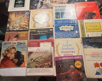 Vinyl Record Albums 70’s Vintage Vinyl Record Collection featuring various artists including Montovani, Bert Kaempfert, and more. Includes multiple albums from different genres. See pictures for more details.