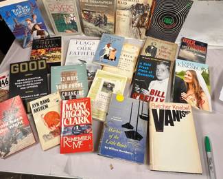 Huge vintage Book Lot, fiction and Non-Fiction