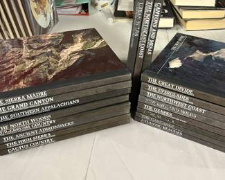 Collection of Nature Photography books from throughout the US.