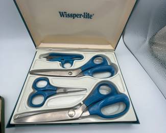 Vintage Scissor Lot - Whisper-Lite, never used!