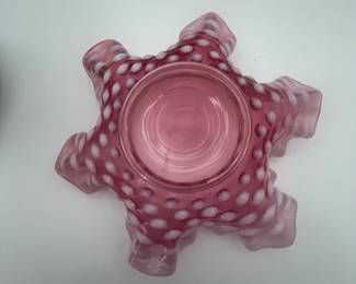 Fenton Glass Candy Dish