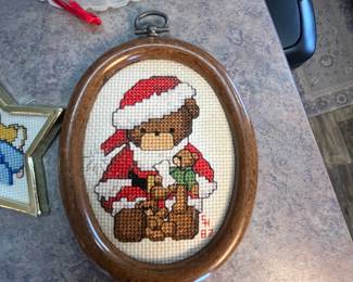 Cross-stitch Christmas Ornaments