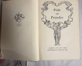 Vintage Jane Austen 1950’s Literary Guild Edition Pride and Prejudice.