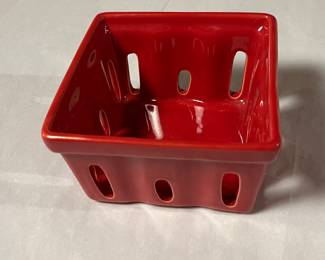 Ceramic Stawberry Basket