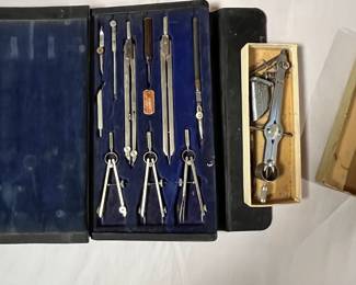 Vintage drafting tools from Charvoz