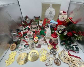 Huge lot of Christmas Ornaments