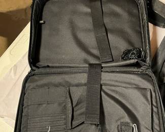 Black laptop bag