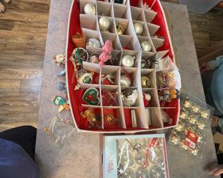 Huge lot of Christmas Ornaments