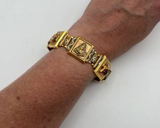 Spanish emblem bracelet