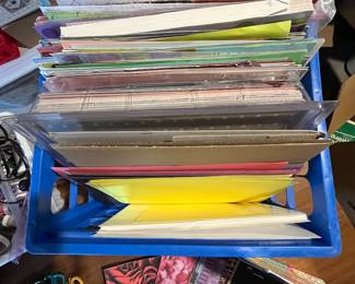 Huge lot of scrapbook paper