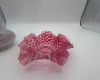 Fenton Glass Candy Dish
