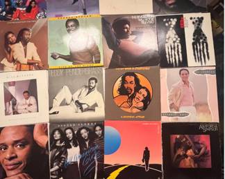 Vinyl Record Album Lot featuring a variety of albums including artists such as Teddy Pendergrass, Ashford & Simpson, and others. Includes notable releases from the 1970s and 1980s. See pictures for more details.
See items descriptions and photos for condition details.