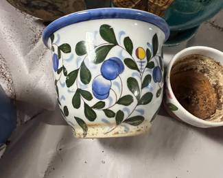 Huge Lot of pots, planters and more!