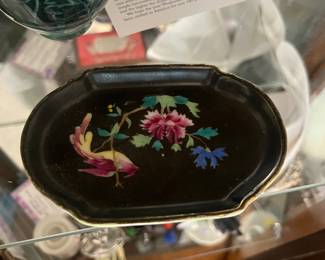 Beautiful Limoges trinket dish.