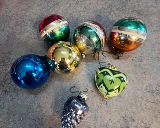 Vintage Christmas Ornaments