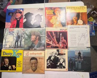 Vinyl Record Albums 50’s 60’s 70’s Nat King Cole Unforgettable
Vintage Vinyl Record Lot featuring albums from notable artists including Hootenanny, Sammy Smith, and Danny Kaye. Great addition for collectors and music enthusiasts. See pictures for more details