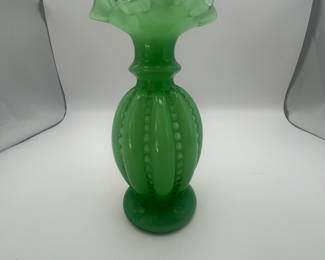 Green Fenton Glass