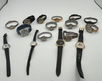 Huge lot of watches, Lorus Mickey Mouse, Multiple Seiko, Original Swatch and more!