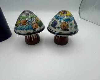 Talavera Pottery Salt and Pepper Shakers