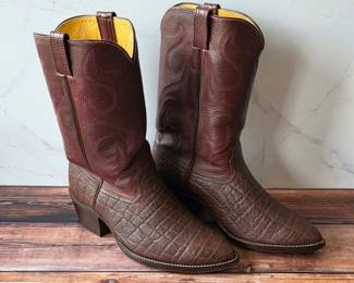 Exotic cowboy boots