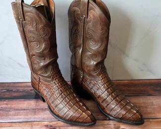 Exotic cowboy boots