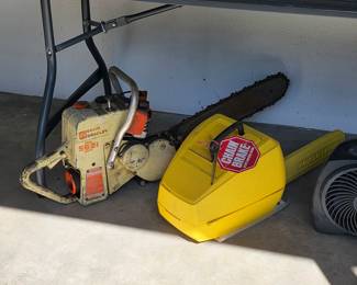 Gas powered chainsaws