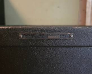 Vintage floor safe, Central Safe and Vault Company