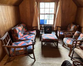 Calif-Asia 9 Piece Rattan Set